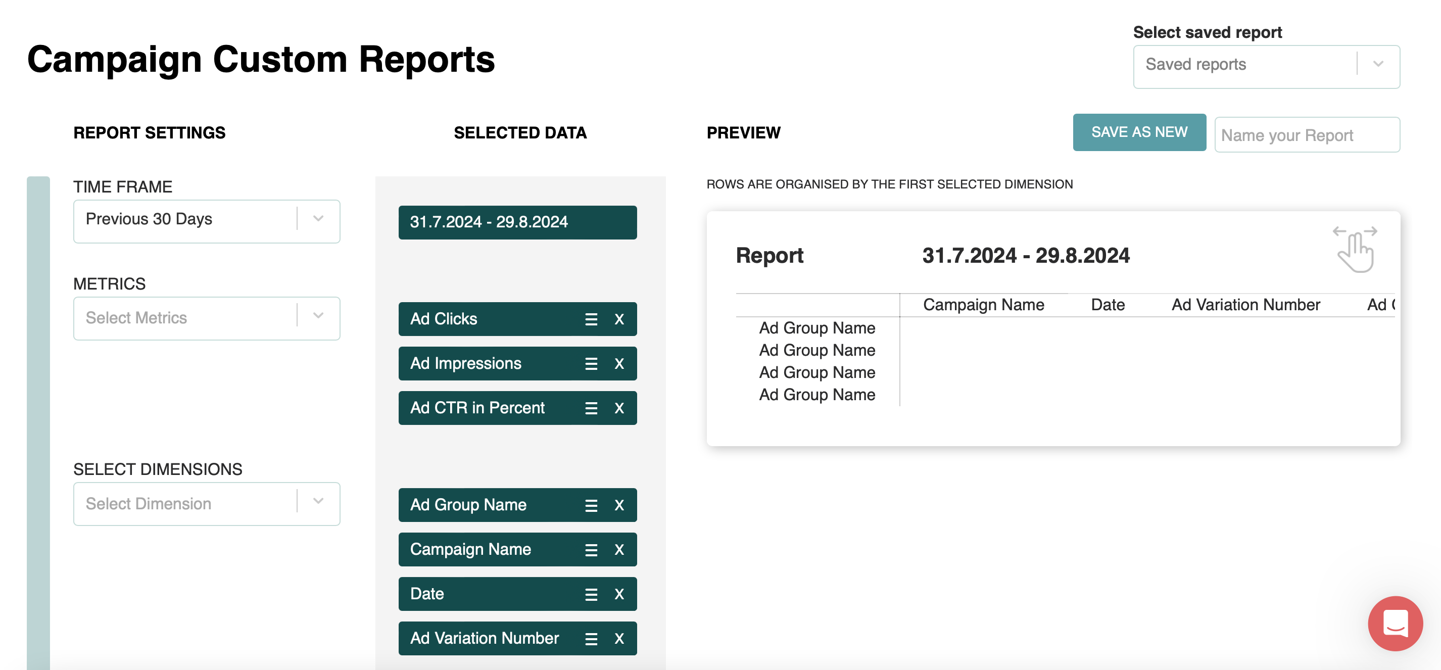 Visual editor for easy data access